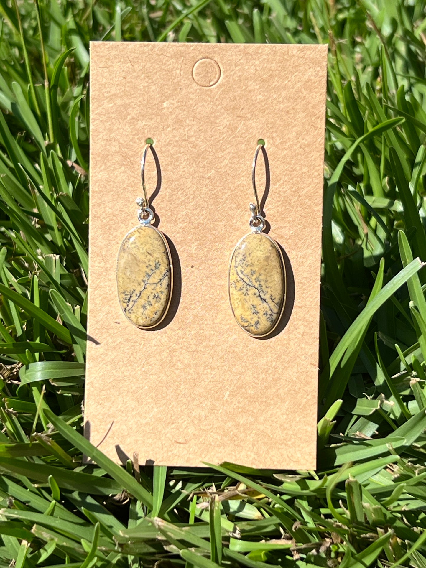 Amethyst Sage Agate Earrings