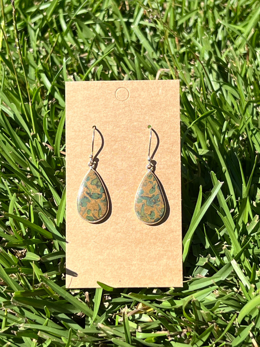 Bamboo Jasper Earrings